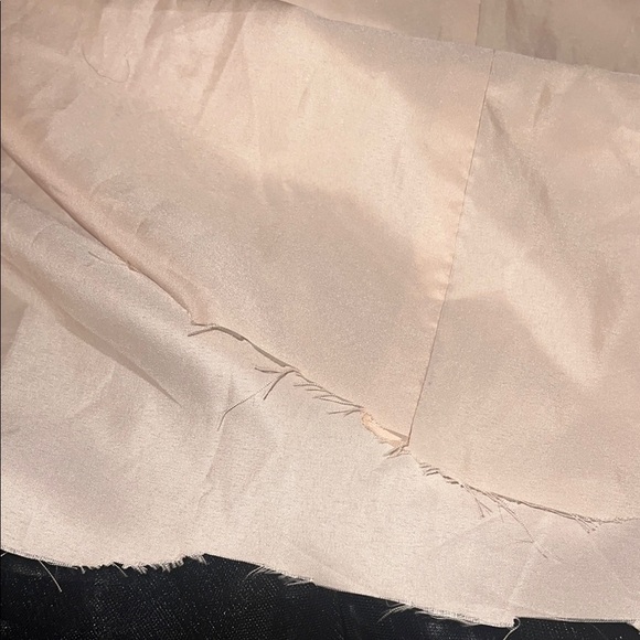 Bridal prom dress black garden tulle applique multi floral midi dress 18    AW - Picture 12 of 15